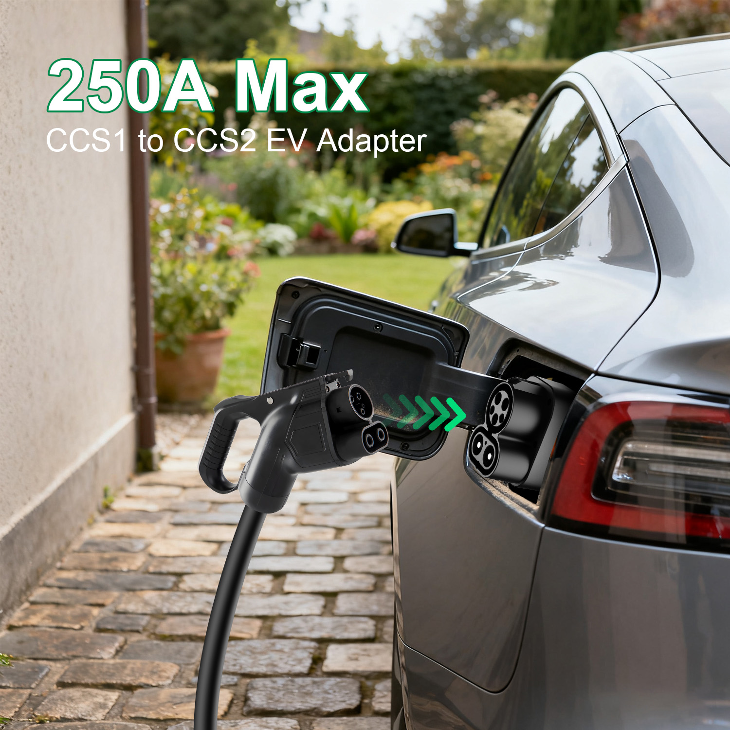 Adattatore CCS1 a CCS2, da cor - Ccs2 To Ccs1 Fast Charge Adapter 250Kw recensione e prezzo